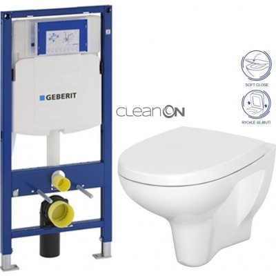 GEBERIT Duofix WC CERSANIT ARTECO CLENON + SEDÁTKO 111.300.00.5 AT1