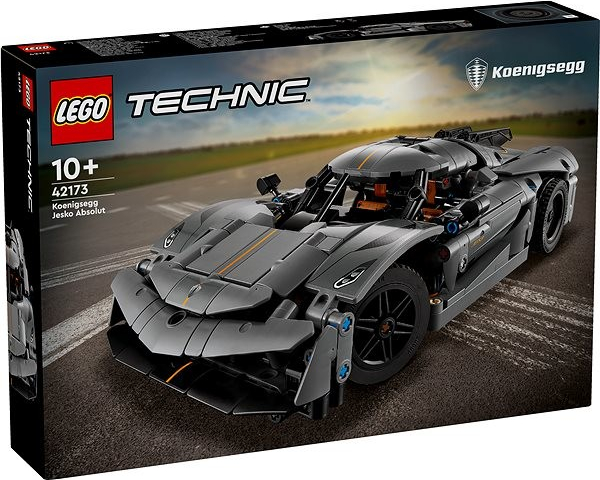 LEGO® Technic 42173 Šedé hyperauto Koenigsegg Jesko Absolut