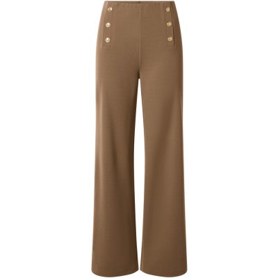 Esmara Dámské kalhoty Wide Leg béžová – Zboží Dáma