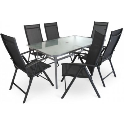 Rauman Zahradní sestava Varelo - 6 míst černá – Zboží Dáma Rauman Zahradní sestava Varelo - 6 míst černá – Zboží Dáma