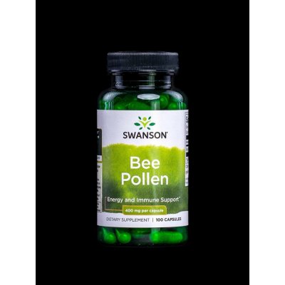 Swanson Bee Pollen Včelí pyl 400 mg 100 kapslí – Hledejceny.cz