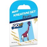 MFP Paper s.r.o. kreativní set Žirafa fóliová technika 1041993 – Zboží Dáma