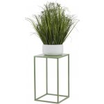 HowHomely Stojan na květiny DD0496 40 x 24 cm tmavě zelená – Zboží Dáma