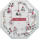 Yankee Candle Snow Globe Wonderland Advent Calendar čajová svíčka se svícnem – Zbozi.Blesk.cz