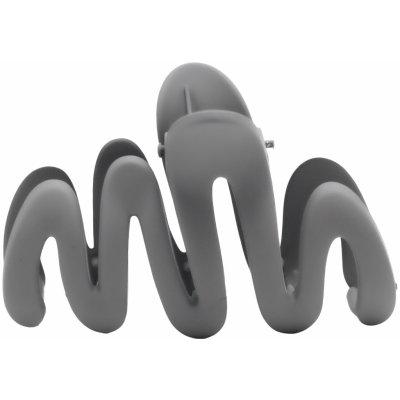 Matný skřipec na vlasy Barva: černá – Zboží Dáma