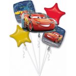 Amscan BALÓNKOVÝ BUKET Cars3 Blesk McQueen – Zbozi.Blesk.cz