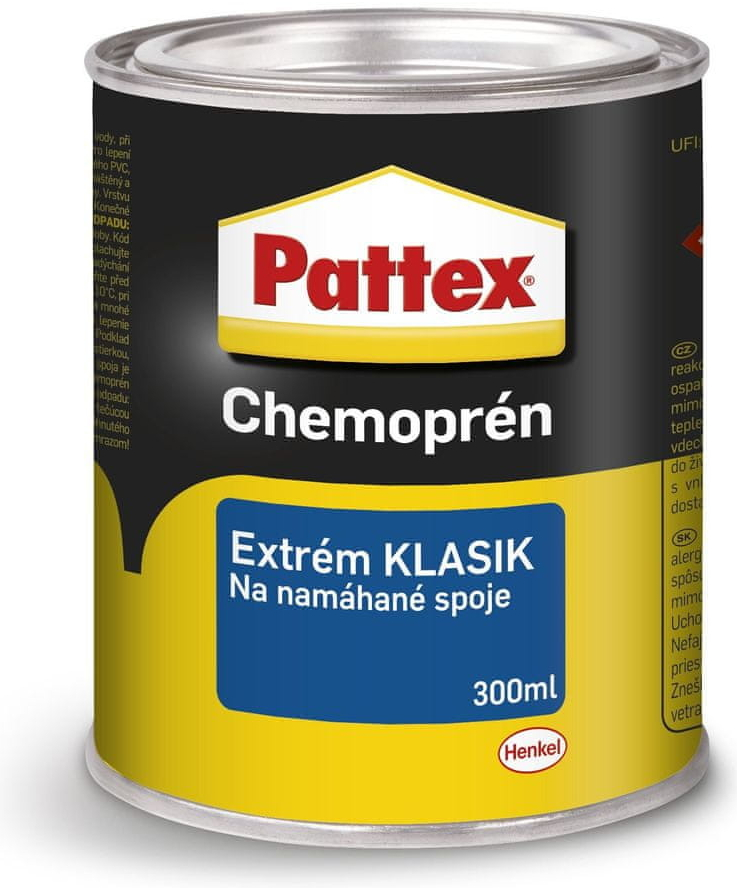 PATTEX EXTRÉM Klasik chemoprénové lepidlo 300g