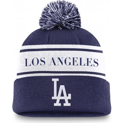 Nike Pánská zimní čepice Los Angeles Dodgers MLB Peak Standard Cuff Pom Beanie – Hledejceny.cz