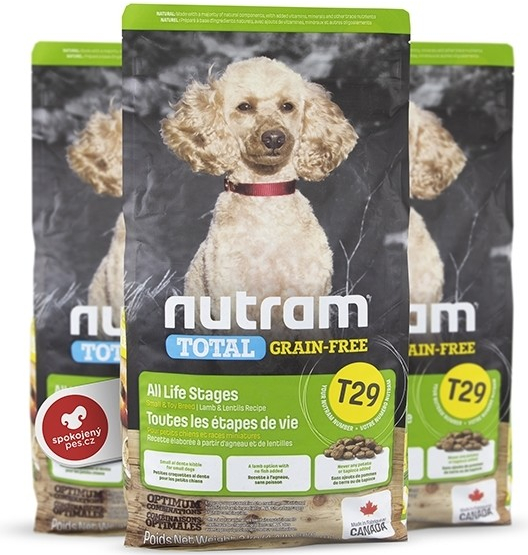 Nutram T29 Total Grain Free Lamb & Legumes Dog 2 kg