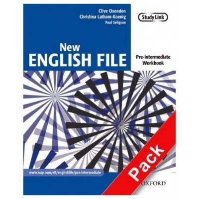 NEW ENGLISH FILE PRE-INTERMEDIATE WORKBOOK + CD ROM PACK - Clive Oxenden; Paul Seligson – Hledejceny.cz