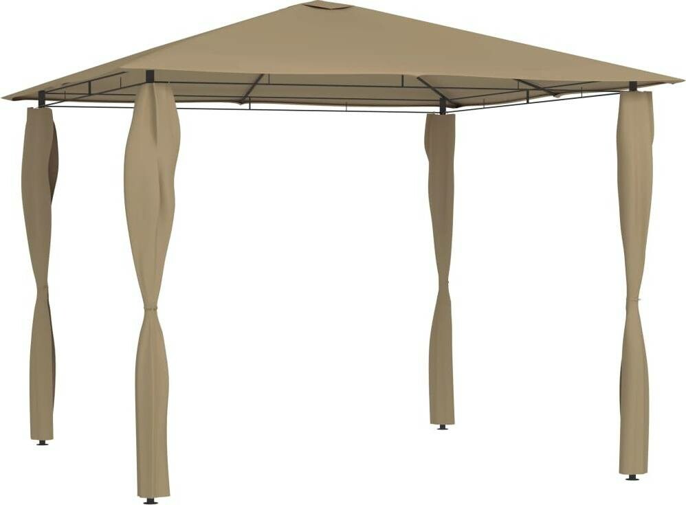 vidaXL 313607 3 x 2,6 m taupe