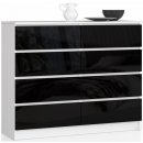 Ak furniture Kuba 120 cm 8 šuplíkú