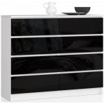 Ak furniture Kuba 120 cm 8 šuplíkú – Zbozi.Blesk.cz