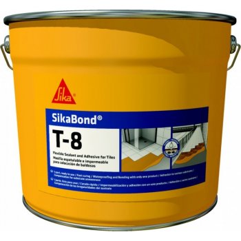 SIKA SikaBond T8 PU lepidlo vodotěsné pod dlažbu 6,7kg