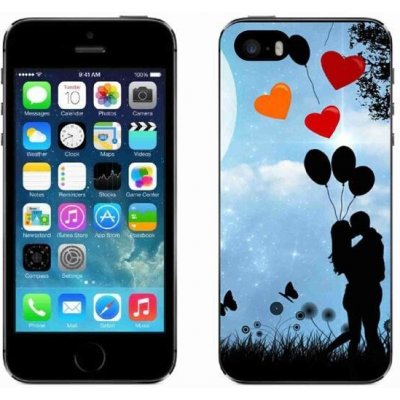 Pouzdro mmCase Gelové iPhone 5/5s - zamilovaný pár – Zboží Mobilmania