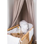 Tulimese Baldachýn mušelínový béžový – Zboží Dáma