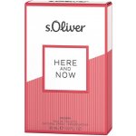 S.Oliver Here and Now toaletní voda dámská 30 ml – Hledejceny.cz