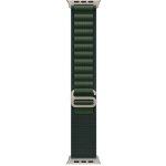 Apple Watch 49mm tmavě zelený Alpský tah - S - provedení z přírodního titanu MXMU3ZM/A – Zboží Živě