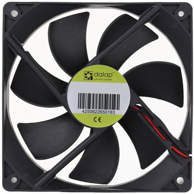 Dalap SAF B DC12 120x120x25mm 2200 RPM – Zboží Mobilmania