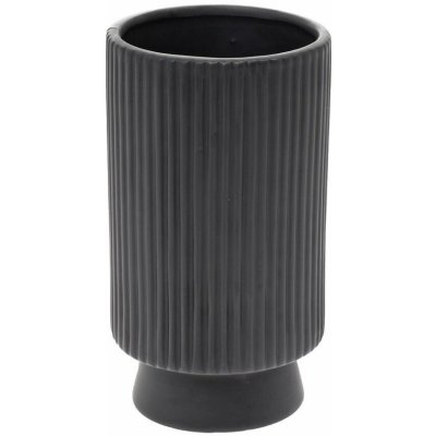 OBAL PRUHOVANÝ KERAMIKA 10x10x18CM ČIERNA SUPER CENA! – Hledejceny.cz