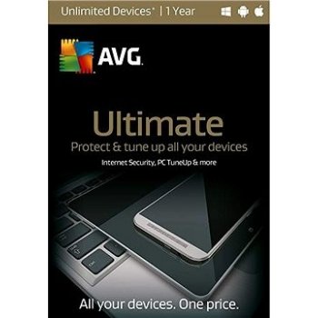 AVG Ultimate - Internet Security + Tune Up 1 rok SN elektronicky ESD (GSLEN12EXXA000)