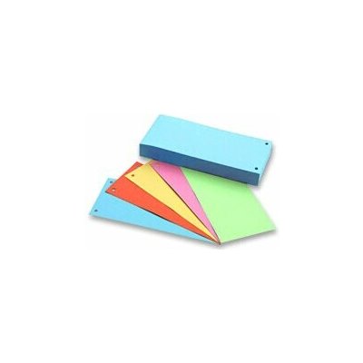 HIT Office - papírový rozlišovač - 105×240 mm, modrý, 100 ks – Zboží Dáma