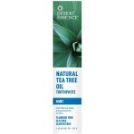 Desert Essence Pasta na zuby Tea tree olej a Máta 176 g – Hledejceny.cz