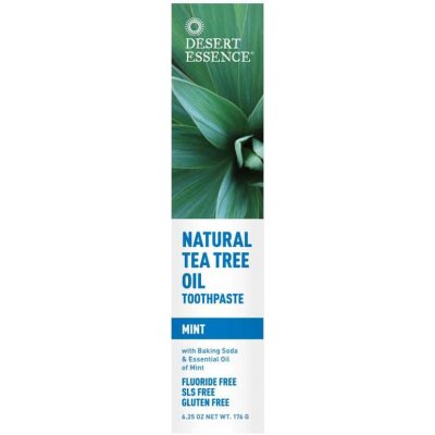Desert Essence Pasta na zuby Tea tree olej a Máta 176 g – Hledejceny.cz