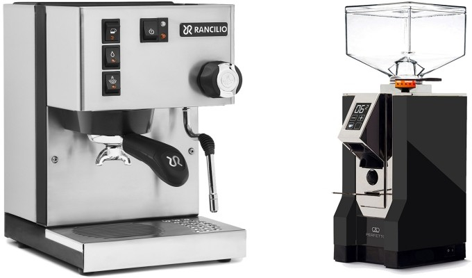 Set Rancilio Silvia E + Eureka Mignon Perfetto