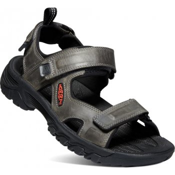 Keen Targhee III open toe sandal M grey /black