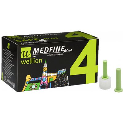 Wellion jehly MEDFINE PLUS 32Gx4 mm 100 ks inz.pera – Sleviste.cz