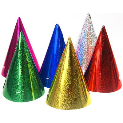 PARTYDECO Holografická párty čepička stříbrná – Hledejceny.cz