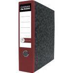 Caesar Pákový pořadač A4 80 mm mramor Executive Office červená – Zboží Živě