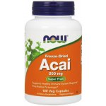 Now Foods Acai 500 mg 100 kapslí – Hledejceny.cz