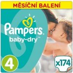 Pampers Active Baby 4 174 ks – Sleviste.cz