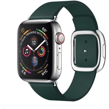 Coteetci Nobleman na Apple Watch 38/40mm, kožený, magnetický zelený WH5200-GR