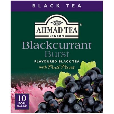 Ahmad Tea Černý čaj Blackcurrant Burst sáčků 10 x 2 g