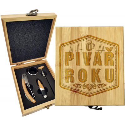 Sablio Dárková sada na víno Pivař roku: 147×168×49 mm – Hledejceny.cz