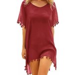 Gaira plážové šaty 6033 purpurová – Zboží Dáma