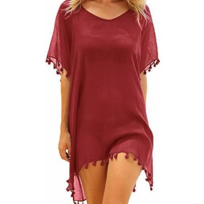 Gaira plážové šaty 6033 purpurová – Zboží Dáma