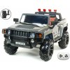 Daimex elektrické auto Hummer HJE s plnou výbavou lakovaný stříbrná