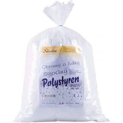 Výplň do sedacích vaků a bobků - polystyren - 150 g – Hledejceny.cz