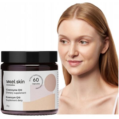 Mel Skin Koenzym Q10 ubichinon + ZINEK + BIOTIN kapsle pro krásnou pleť 60 ks – Hledejceny.cz