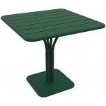 Fermob Luxembourg Pedestal 80 x 80 cm kovový stůl Tmavě zelený – Hledejceny.cz
