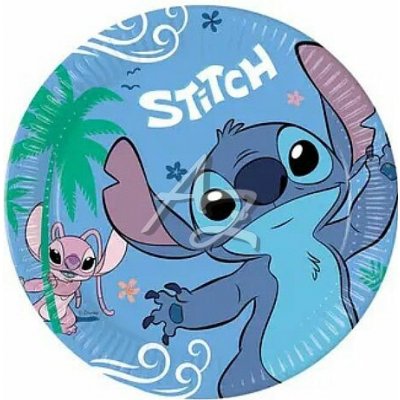 Papírový talíř na párty Stitch 19,5 cm Procos – Hledejceny.cz