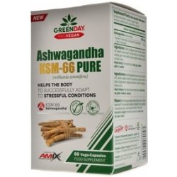 Amix GreenDay ProVEGAN Ashwagandha KSM-66 Pure 60 tablet