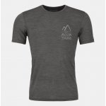 Ortovox pánské merino triko 120 Cool Tec Mtn Duo Ts black raven blend – Zboží Mobilmania