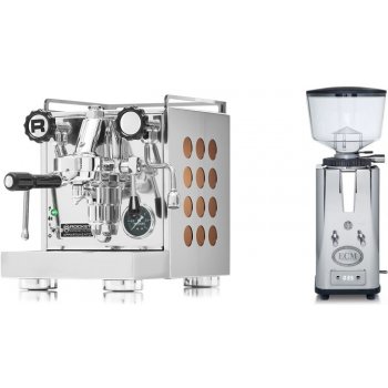 Set Rocket Espresso Appartamento Copper + ECM S-Automatik 64