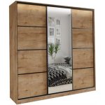 Nejlevnější nábytek Harazia 200 se zrcadlem dub lefkas – Zboží Dáma