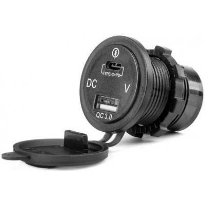 Nabíječka USB+USB-C 12/24V MOD-07 – Zboží Živě